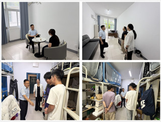 副校长檀竹茂深入外国语学院看望慰问在校学子