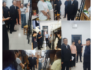 学院开展新生宿舍走访慰问活动